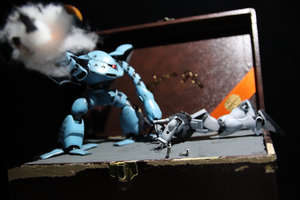 いただいた木の箱に入れて作っております、雰囲気はGood!