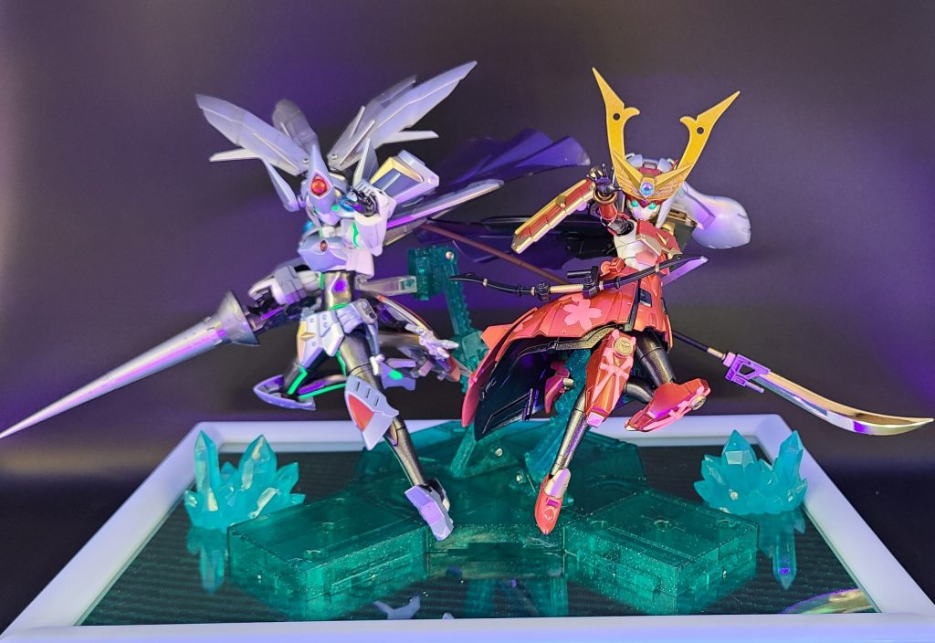 ふたりはELダイバー！騎士メイ「闇の力のしもべたちよ！」 武者サラ「とっととお家に帰りなさい！」