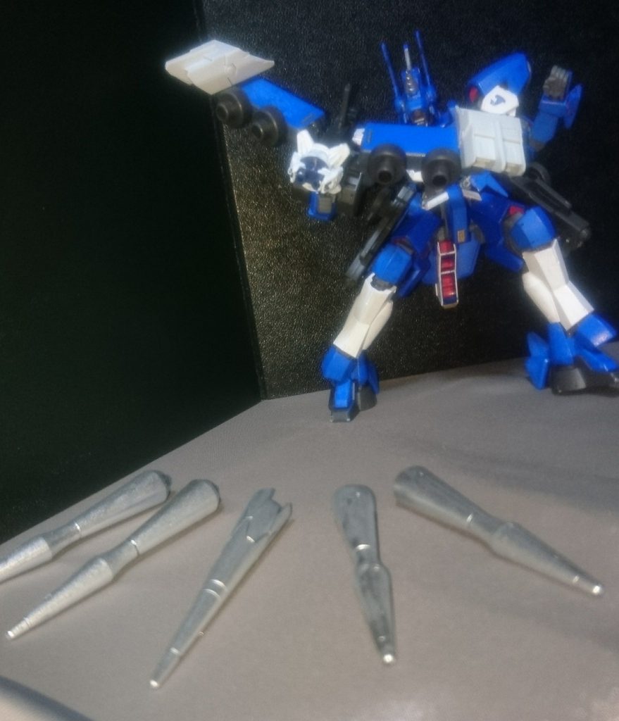 5本のランサーは着脱可能です。