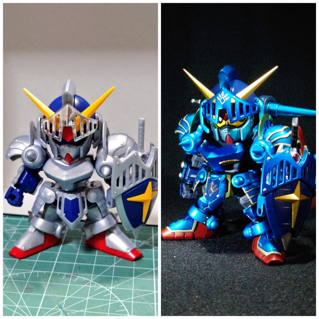 仮組みと完成。