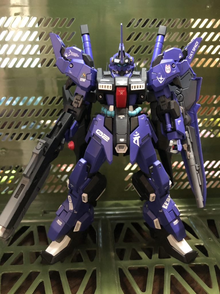 配色パターンを若干変更、カラーリングはパーソナルカラーのブルーバイオレットで👍🏻