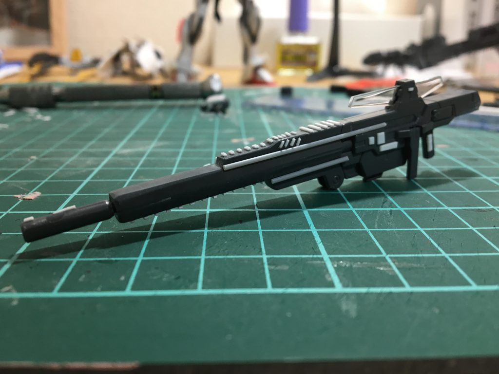 ライフルもディテールアップしました。 