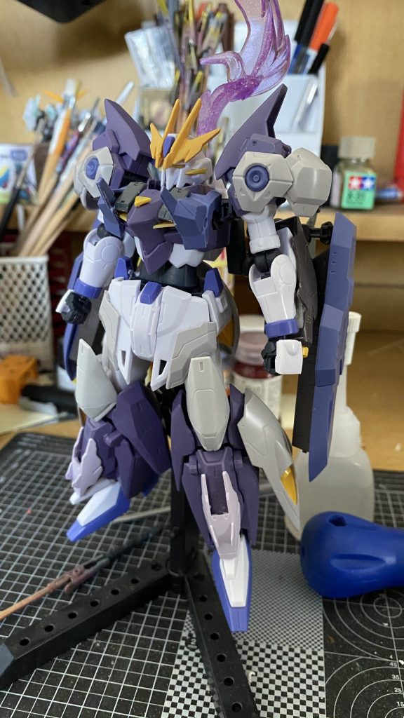 塗装前の仮組み状態。