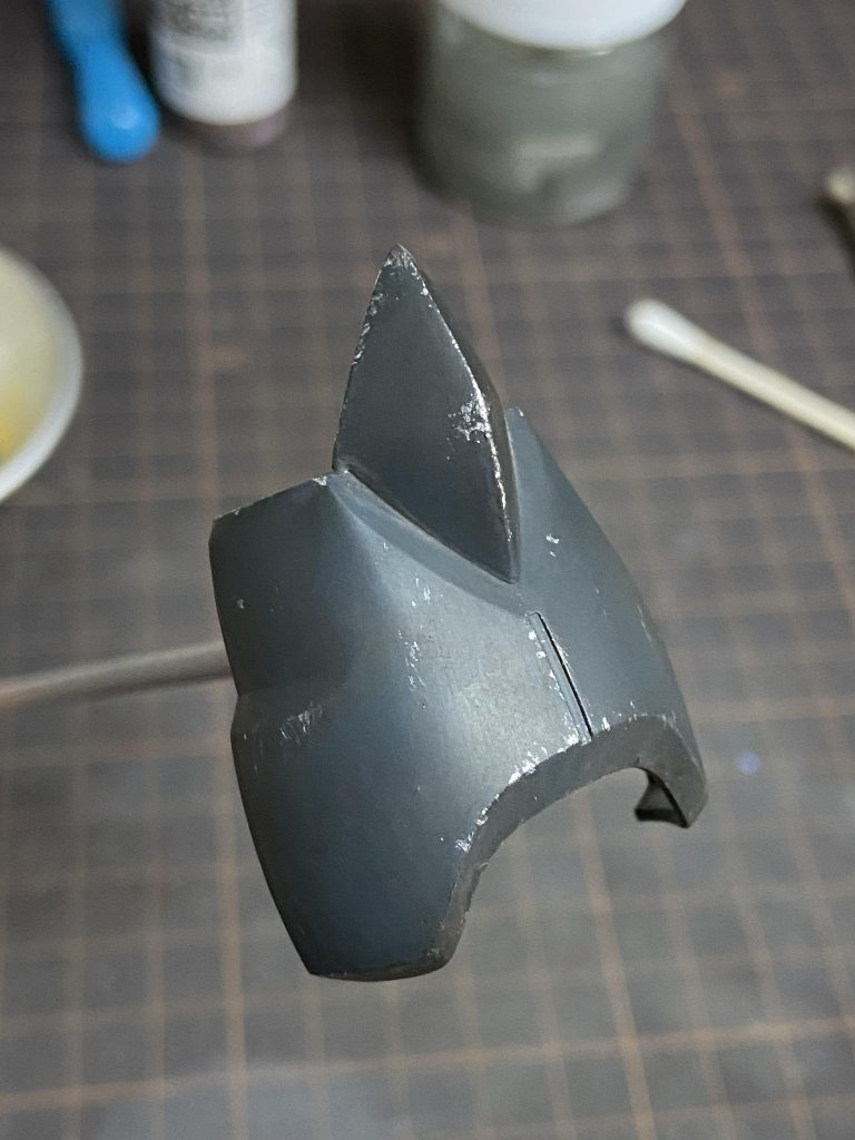 ベース塗装+退色+ウォッシング+チッピング