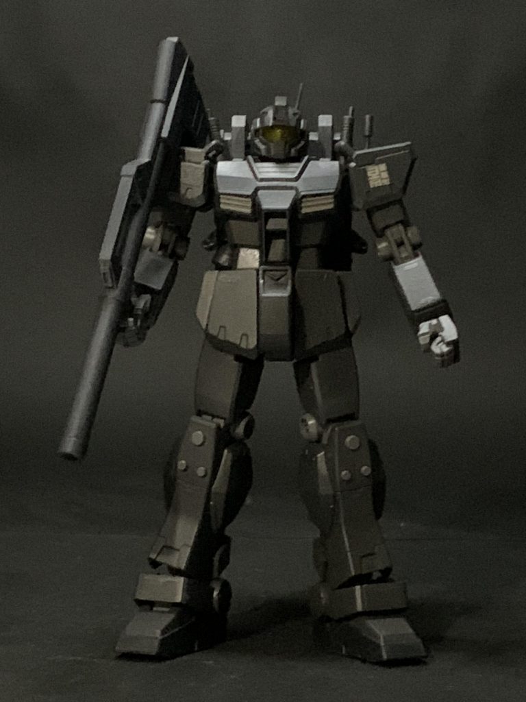 隠密部隊ということなのでグレーのデカールを採用したがほとんど見えない。