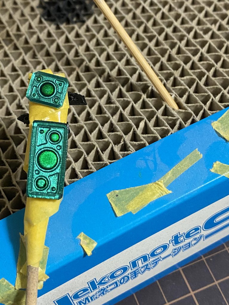 カメラ類の塗装