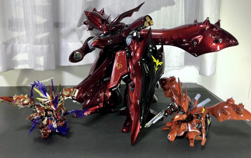 今年はこの3体のために頑張りました！ナイチンゲールの年と言っても過言ではないでしょう！