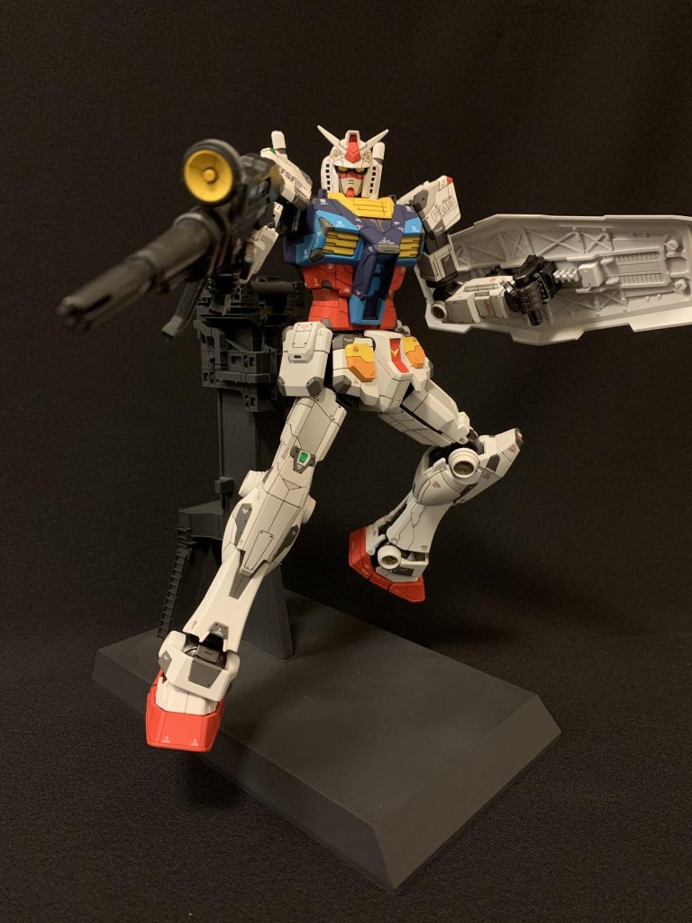 箱絵風にポージング