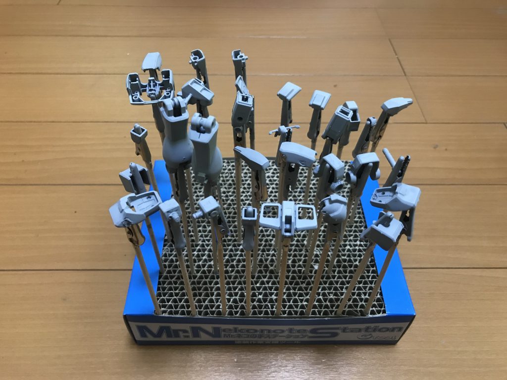 サフを吹いた状態