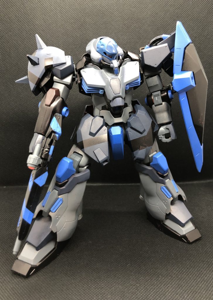 ビームライフルの配色に完全に失敗