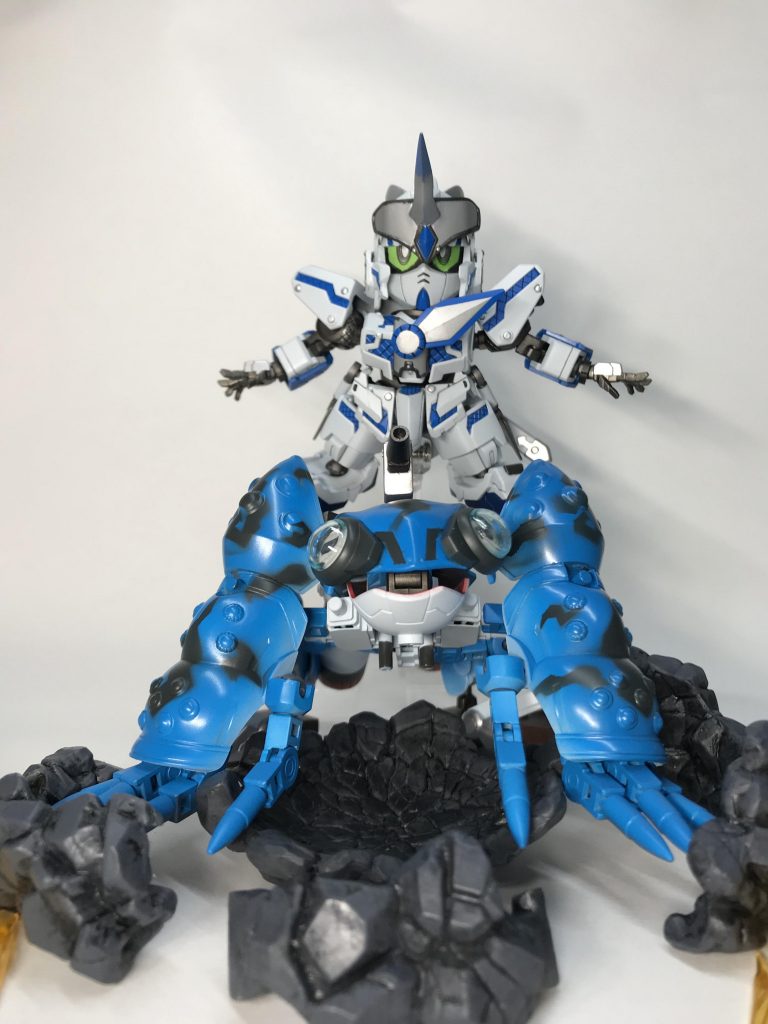 『霊獣一身!!』自来也頑駄無と爪亜蝦蟇が一つとなり強化形態へと変幻!!