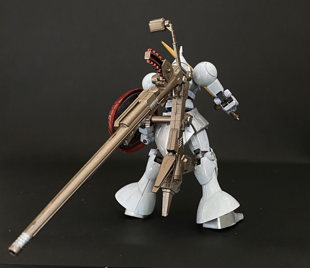 収納はF90Ⅱのままで中途半端な折りたたみです。