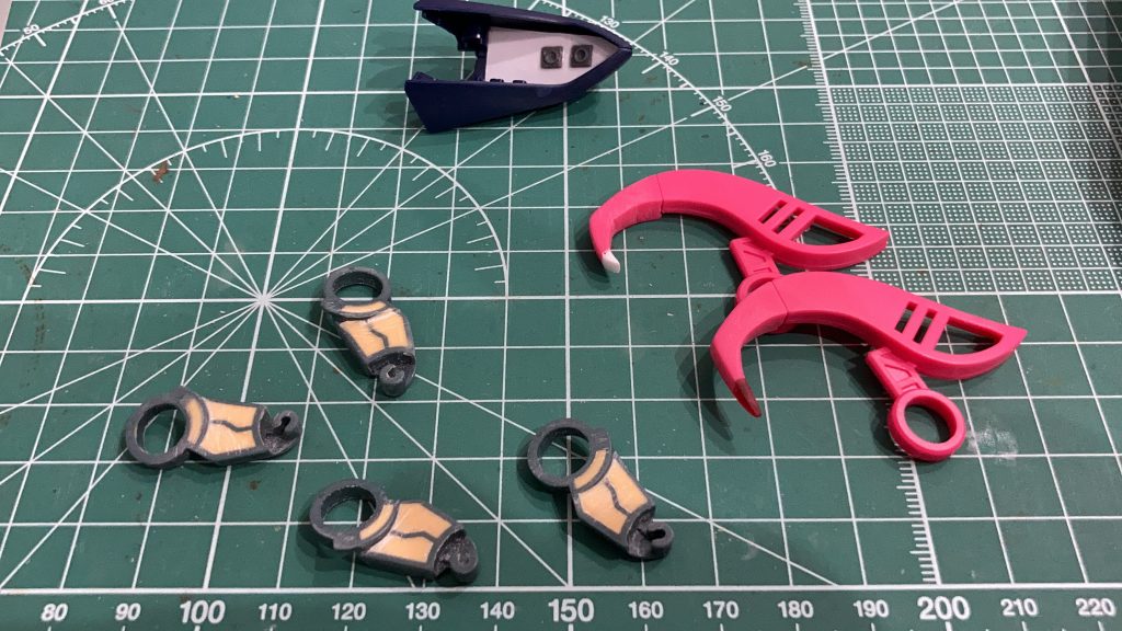 プラ板やエポキシパテ、ディテールアップツールにて、微改修していきました。