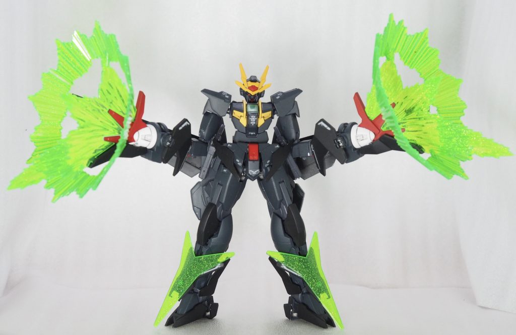 マントを脱いでラッシュポジション