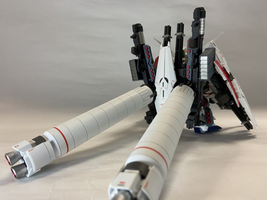 プロペラントタンクもそのまま流用したのですが、流石に大き過ぎた気も…このアンバランス加減は好きなんですけどねw