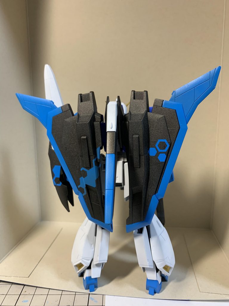 背中がお気に入りです