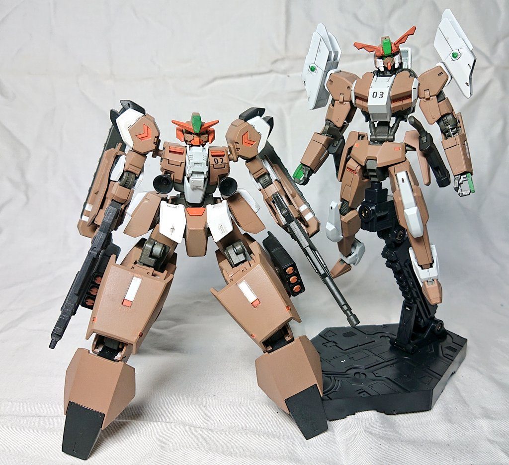 マスキング塗装やら筆塗りなど色々初めての事に挑戦できた作品でした、色々拙いけど個人的に満足できたので投稿今度はもっとカッコよくリベイクしてやるからよ…だから…(ガンプラ供給)止まるんじゃねぇぞ…