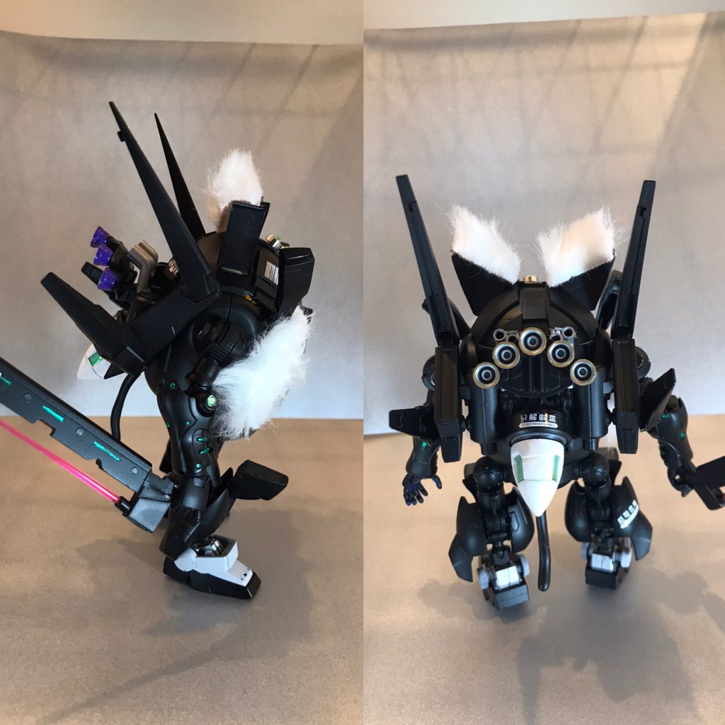 側面とバックショット