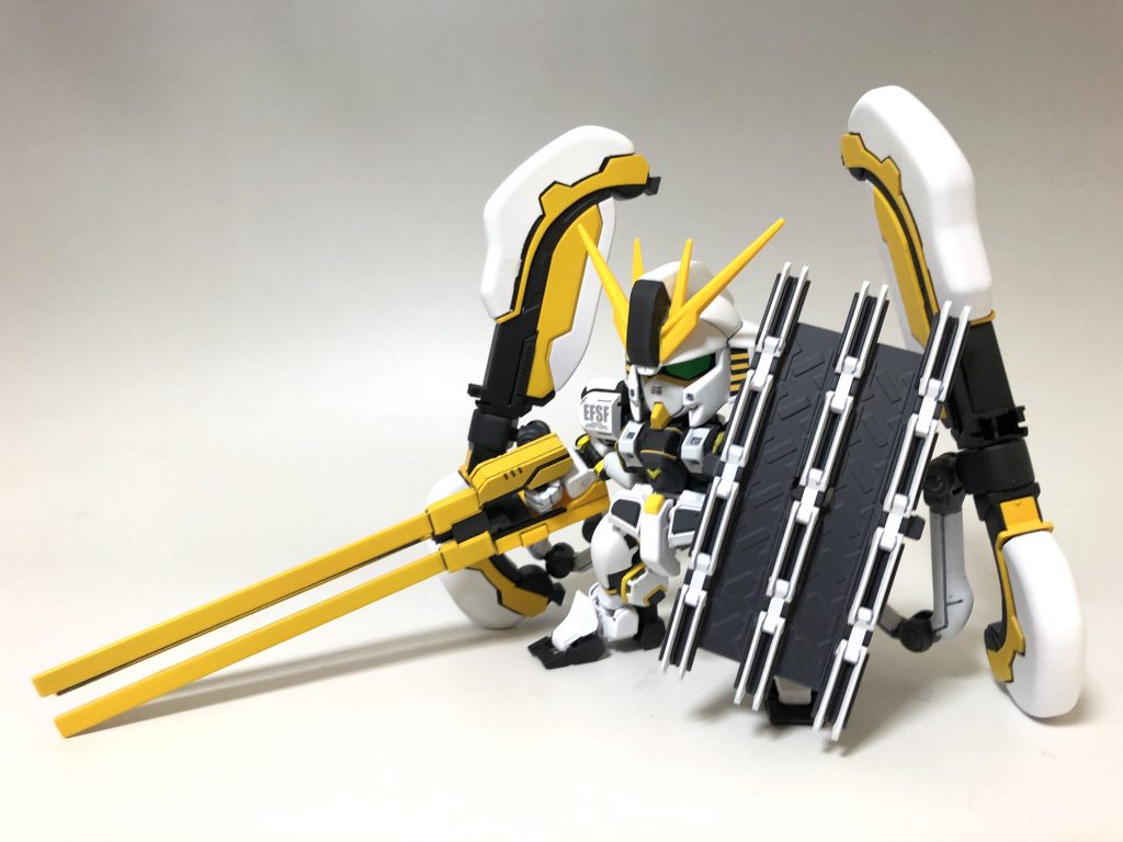 フル装備正面。