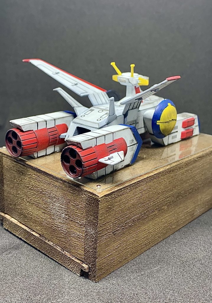 バーニア周りは煤汚れを表現してみました。