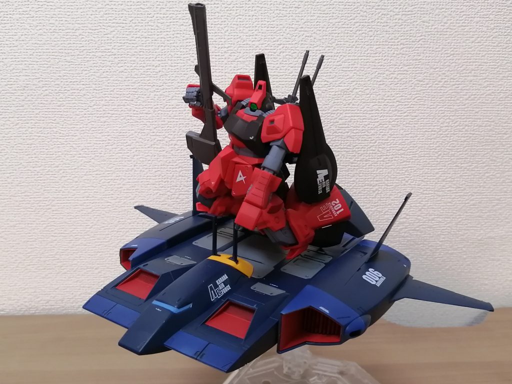 前回作成した、リック・ディアス／アムロ機と