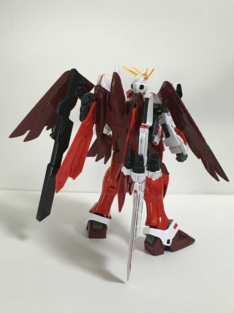 後ろがだいぶゴツくなり、そのため重心が後ろ寄りです。