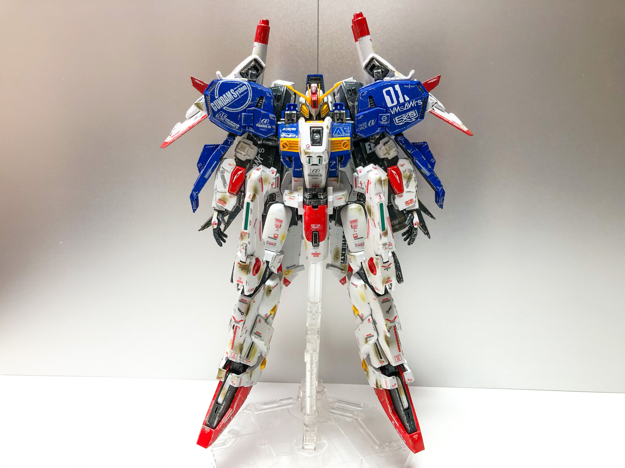 MG Ex-sガンダム ver1.25｜ちろるさんのガンプラ作品｜GUNSTA（ガンスタ）