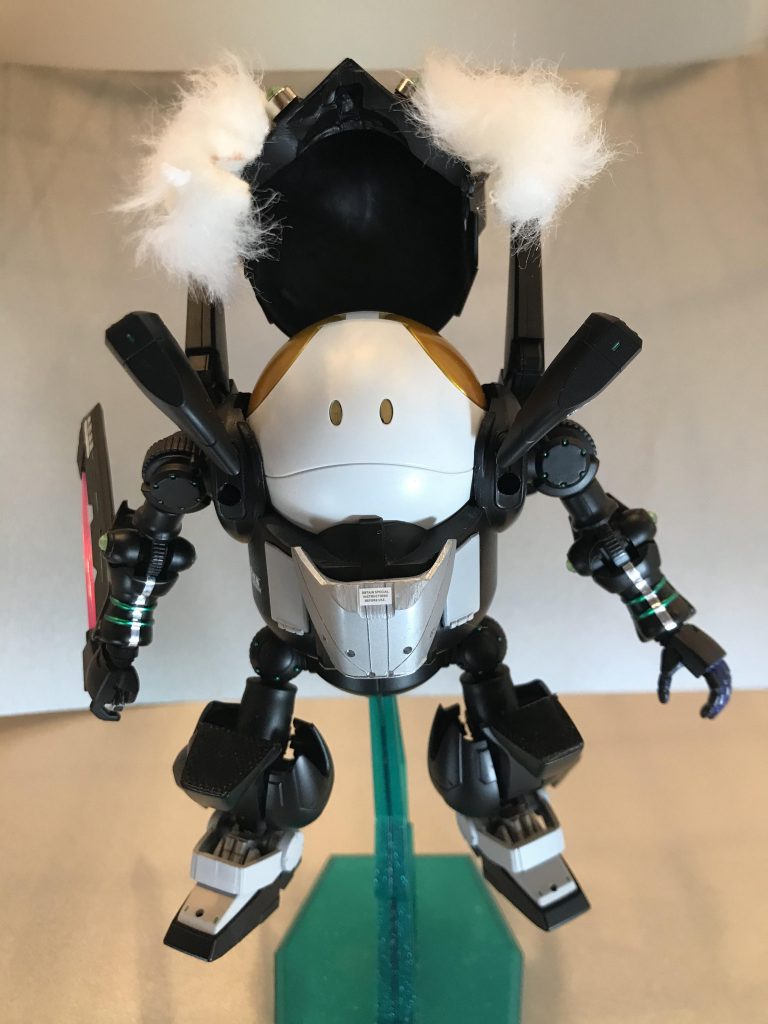 ハッチオープン！！もちろん中には歌丸工房長専用ハロが！