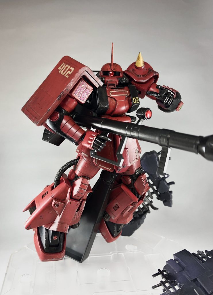 普段は『〜専用機』みたいなのは食指が動かなかったのですが、環境の変化などもあり楽しくチャレンジできました水転写デカールの扱いは今後の反省材料ですね