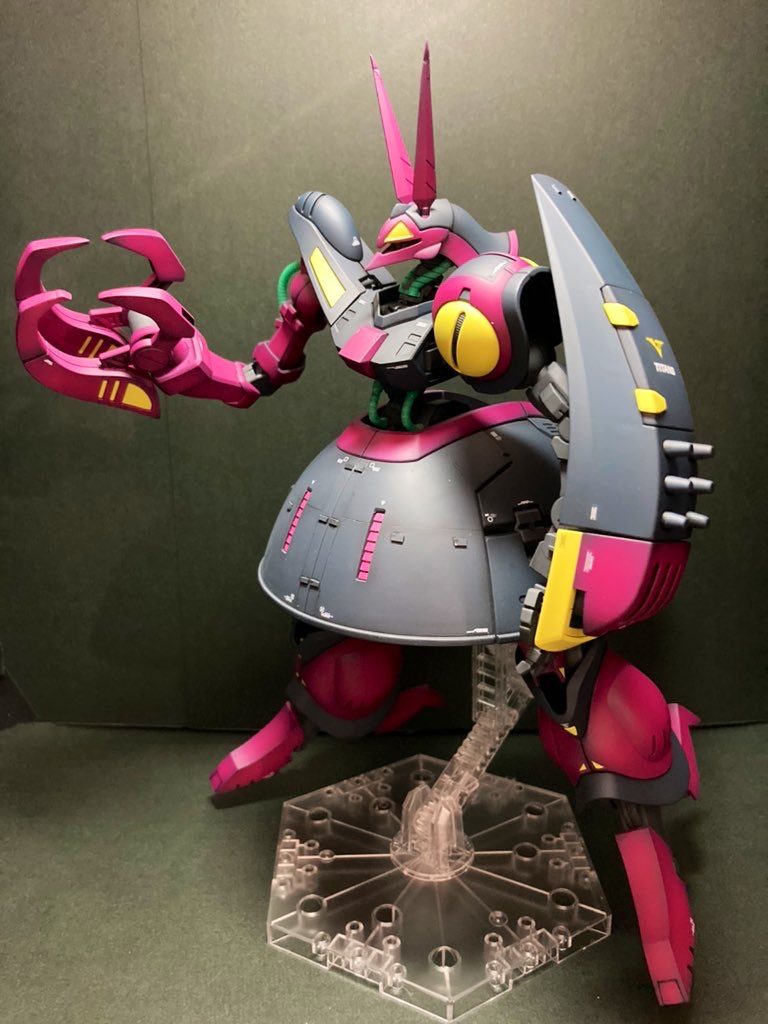 待望のキット化ということで、ジェリド好きには堪りませんでした(笑)禍々しいのに、どこか可愛くて、ちょっと変態チックなフォルムが素敵ですね\(//∇//)\