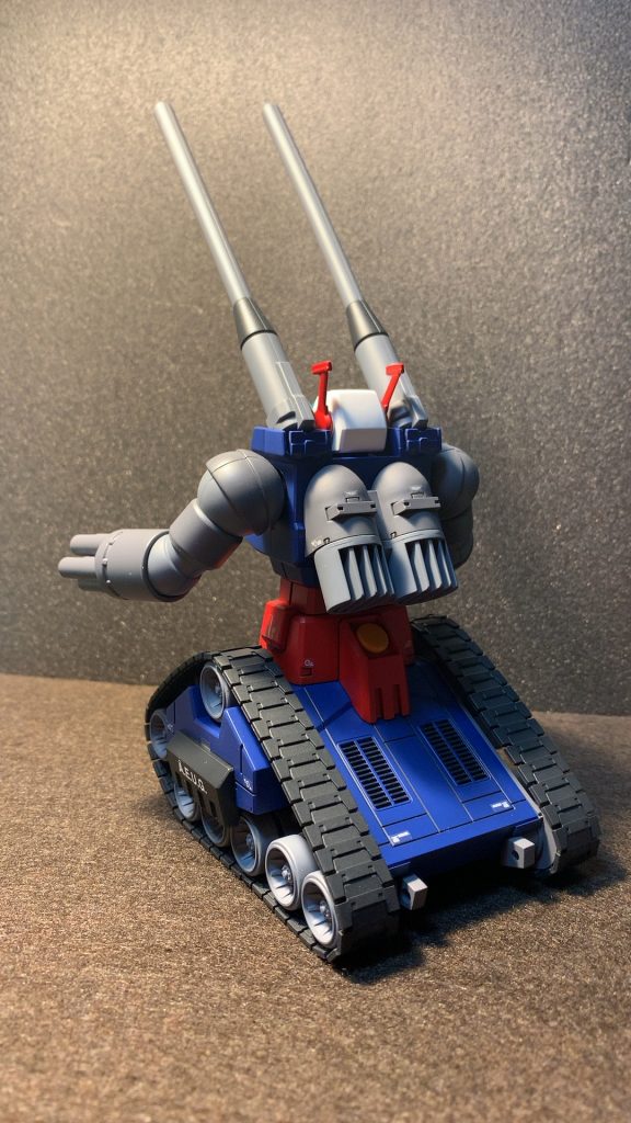 このアングルから見ると分かりやすいですが若干色分け塗装をしています。