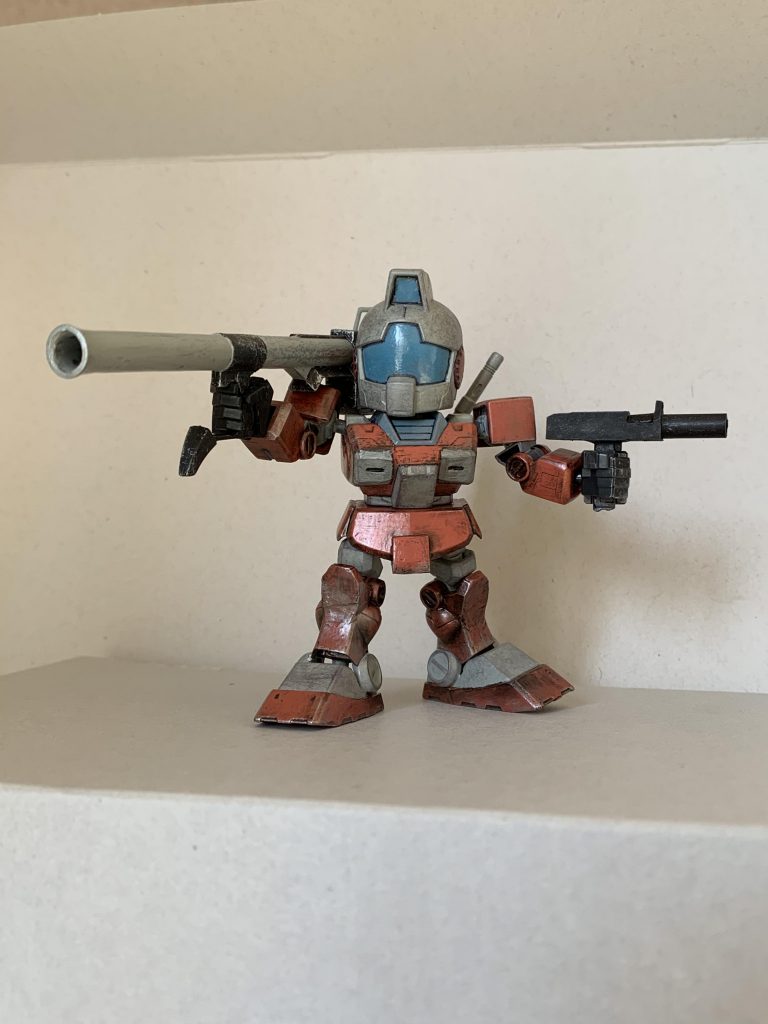 ガンダム用バズーカを持たせてみました。 