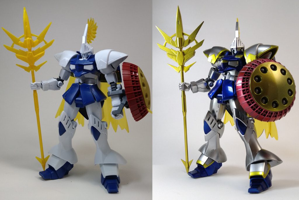 塗装前と塗装後です。