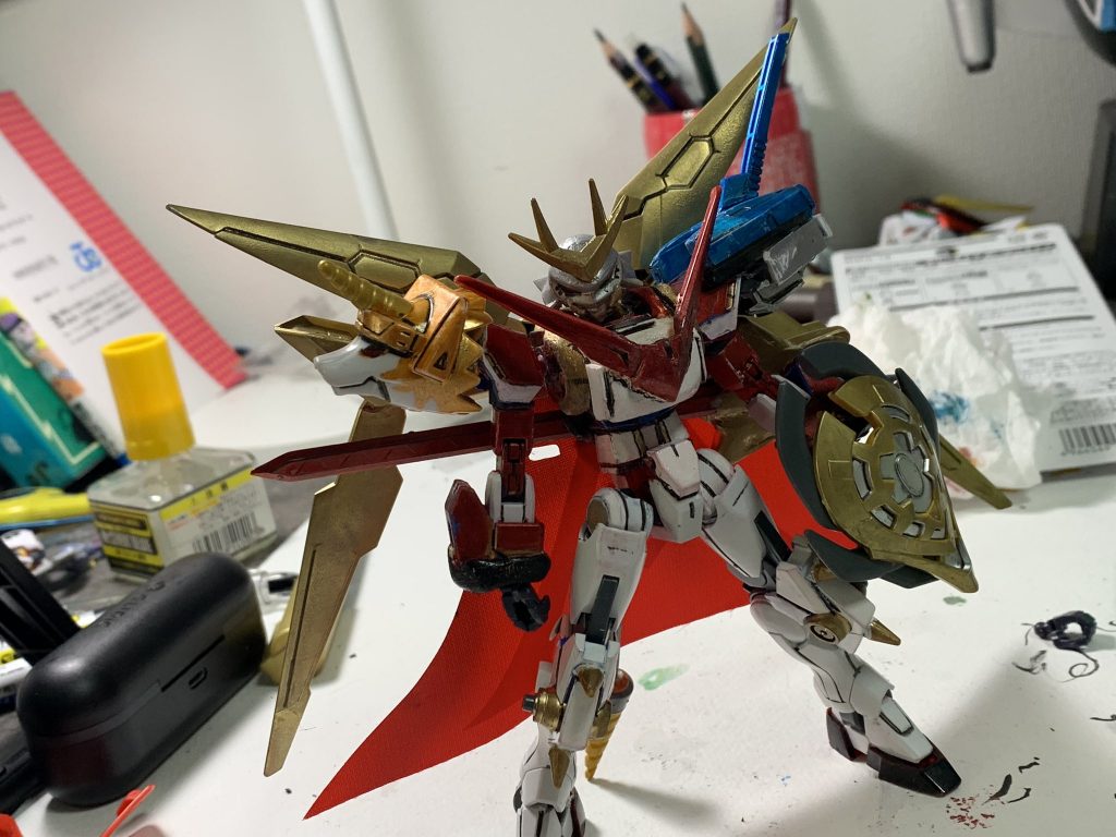 スターモンソードは腰にもパージ可能