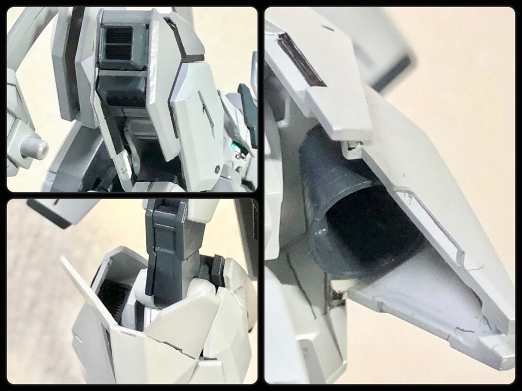 基本的にMSのスラスターは推進剤を燃焼させての化学推進方式であるが、いくら機体を大型化したとしても推進剤は積載量に限りがあり使用し続ければいずれ尽きてしまう。そこでアストラルゲイザーのスラスターでは推進剤を使用せず核エンジンによって生み出される電力を用いての新型電気推進方式を採用している。この新型推進システムには実は雛形となった原型があり、旧世紀の極東のある国で造られた小惑星探査衛星に搭載されたイオンエンジンがそうであった。少ない燃料消費で噴射持続時間を長期に渡って維持することをコンセプトに作られたこのエンジンは長期間運用・長距離航行に適していた。特に化学推進では推進剤噴射の物理的上限がでてしまい一定速度以上は出せないが、この電気推進ではかける電圧を上げれば上げるだけ噴き出す物質の噴射速度を上げられることから、大電力と排熱問題さえクリアすれば光速に達する速度を出す事も理論上では可能となっている。この技術文献をD.S.S.D技術開発センター内のライブラリーで発見したキラはアストラルゲイザーへのサブ推進システムとして機体設計に組み込んだ。2基の核エンジンで生成される大電力をプラズマ化しプラスとマイナスのイオンに分離、ZGMF-X20A ストライクフリーダムやZGMF-X42Sデスティニーに搭載された光圧推進システムの技術を応用し、分離したイオンを光圧推進の起爆剤とすることで圧倒的な高出力光圧推進が可能となった。メインジェネレーターや燃料様式等の仕様の差はあれど、イオンエンジンの構造自体は現在でも通用する技術であり、まさにコズミック・イラの時代となって初めてその真価が発揮できたのであった。主推進にはVLユニットを使用し、細かい軌道修正や緊急加速用に各手脚ユニットに光圧スラスターと排熱ダクトが配置されている。