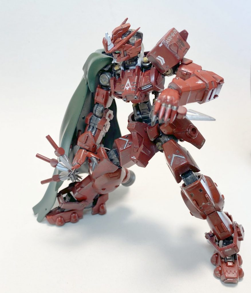 侍風→ローグ風装備とポーズによってはかなりトリッキーな印象になります。