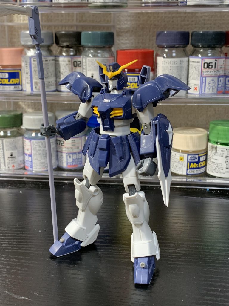 改修箇所頭部全体切り貼り首延長肩アーマー取り付け位置変更手首ビルドナックル流用腰延長股関節位置下げ全身エッジ立て筋彫り彫り直し