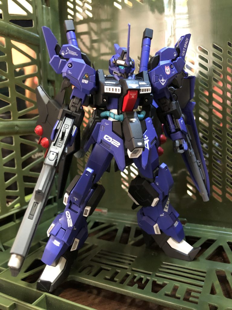 というわけで2020最後の俺専用機✨プレバンのトーリスリッターをパーソナルカラーで作成しました。