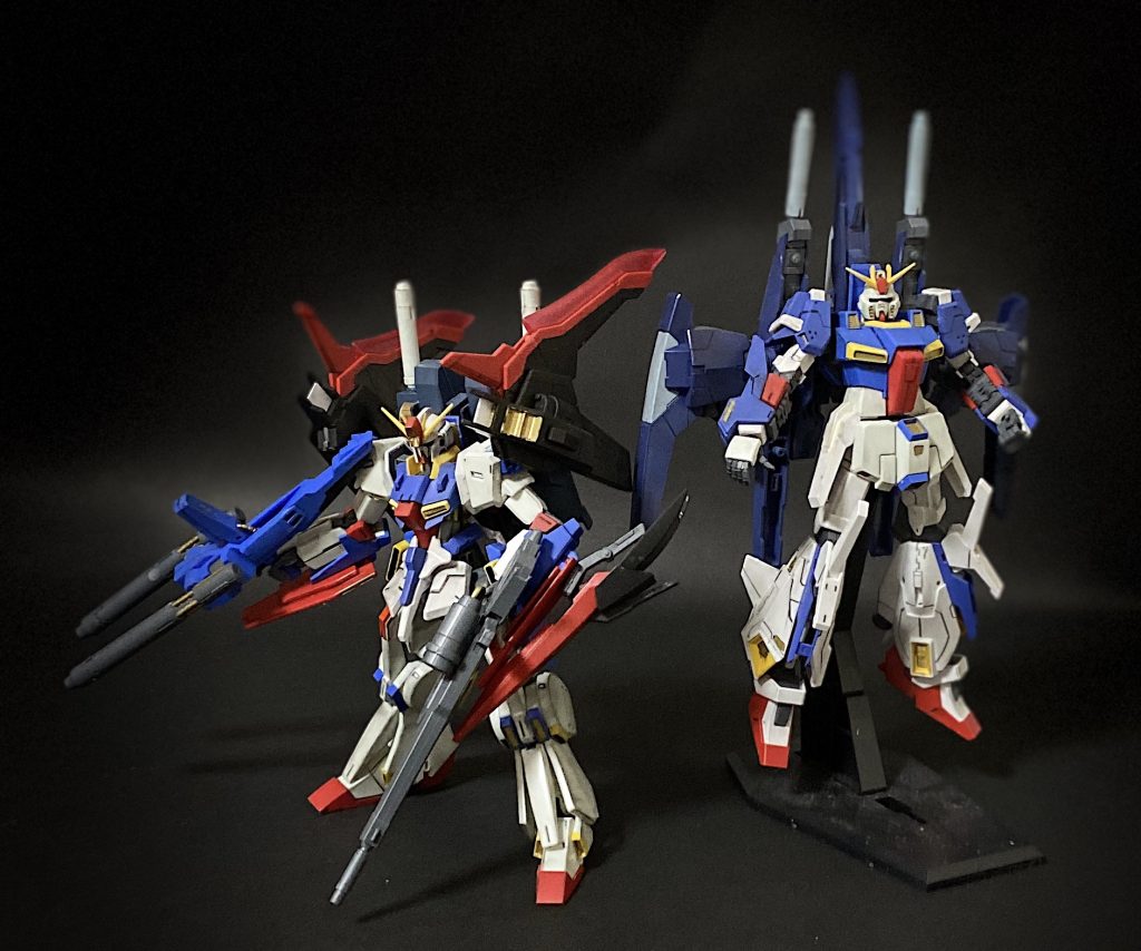 余ったパーツにライトニングブースターでもう片方も簡単ミキシング👍