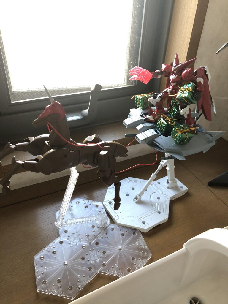 クリスマスまで、我が家のトイレに飾ります（笑）