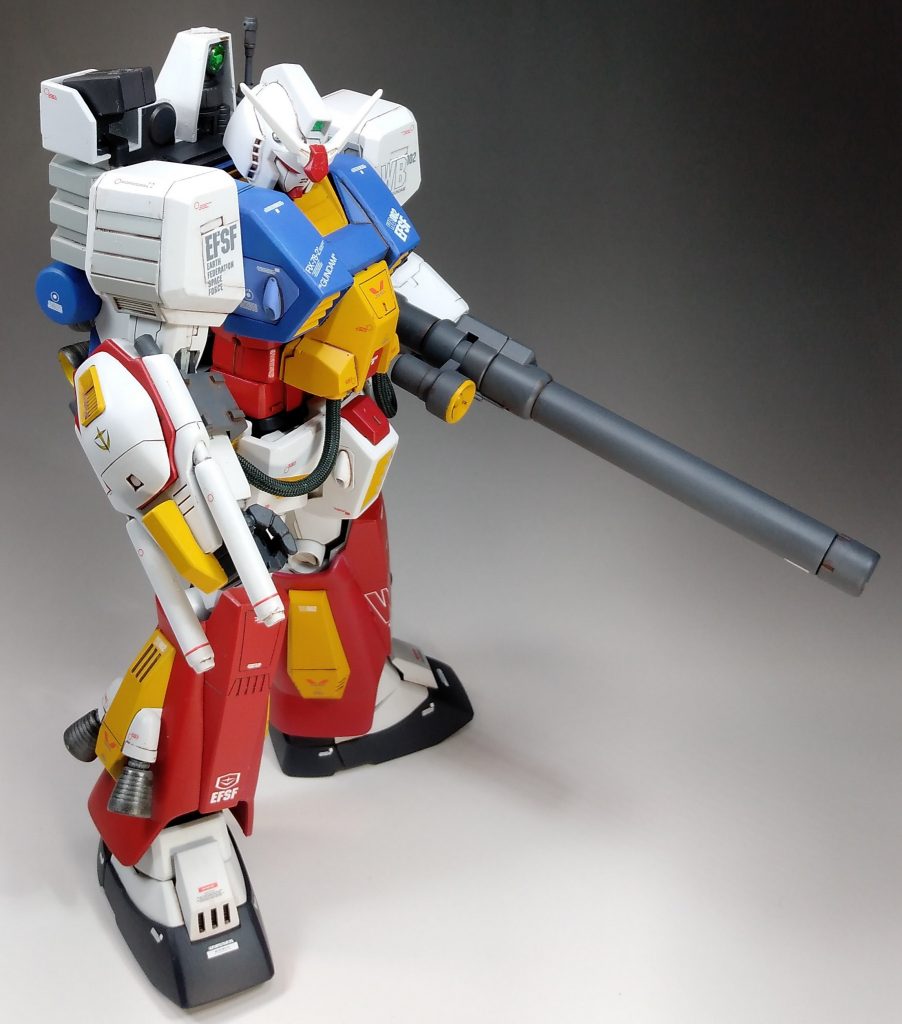 二連装ビームガンも結構イジってます