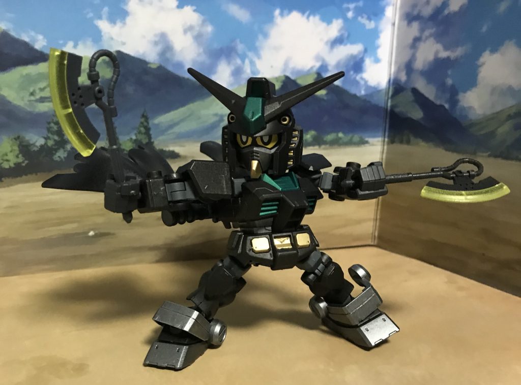 ヒートホーク二刀流一応ゲッタートマホークのつもりです