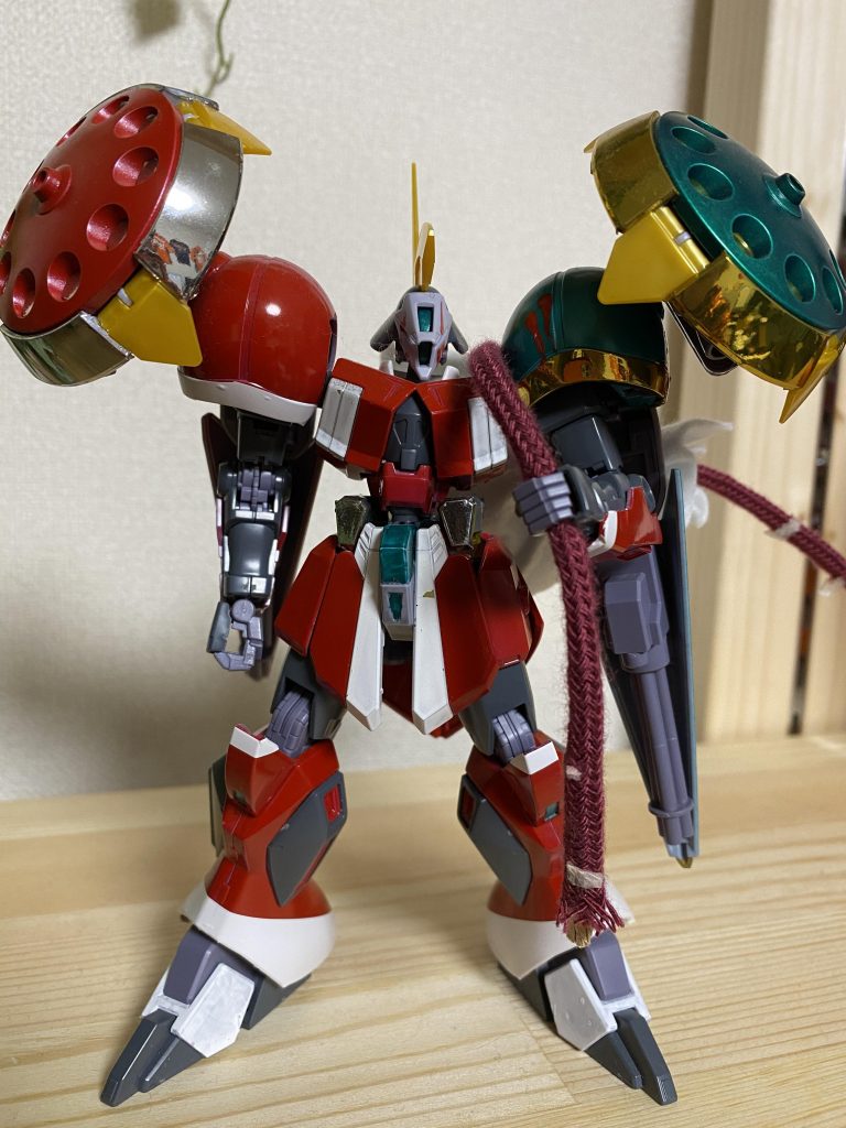 ヒゲ無しモード緑の部分はこれから赤く...(っ ॑꒳ ॑c)待て!早まるな!皆良い子さ!