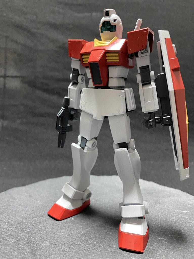 素立ちで。ほどよく弱そうな感じが実に良い。