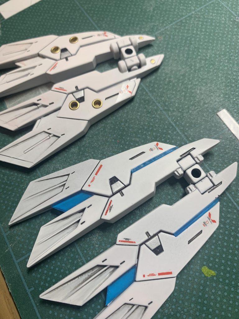 ウイングパーツは特にお気に入り