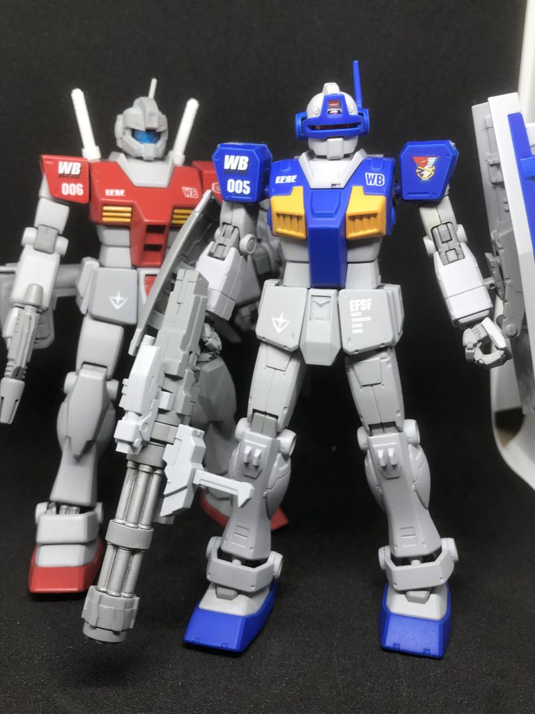 特にセイラさんだけは命に代えてでも護る漢。そんなスレッガーさんに似合う男前なジムになってたらいいな。 