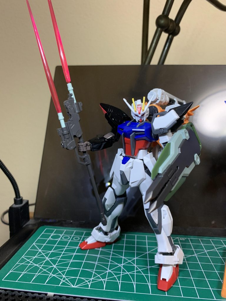 製作開始時。結局スパイクシールドは使わないことにしました。