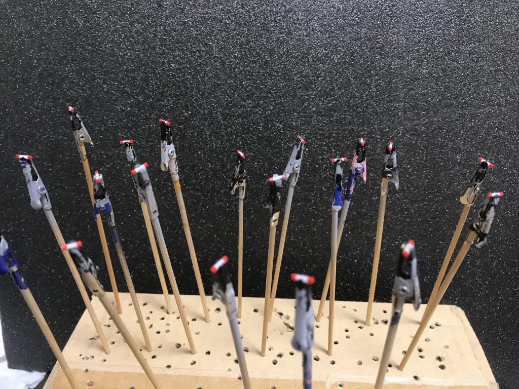 誰だ。ガンプラにパトランプ付けようとか言い出したの。ゲシュタルト崩壊するぞ。