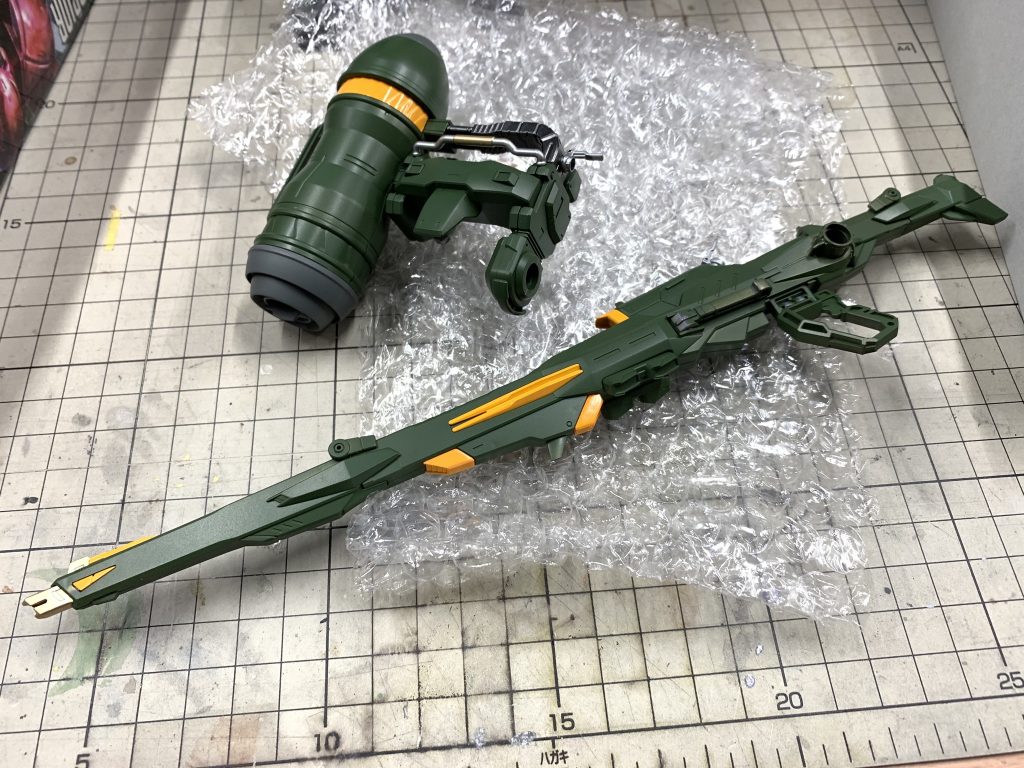 ガナーウィザード緑に塗るとランチャーストライカーにしか見えねぇ