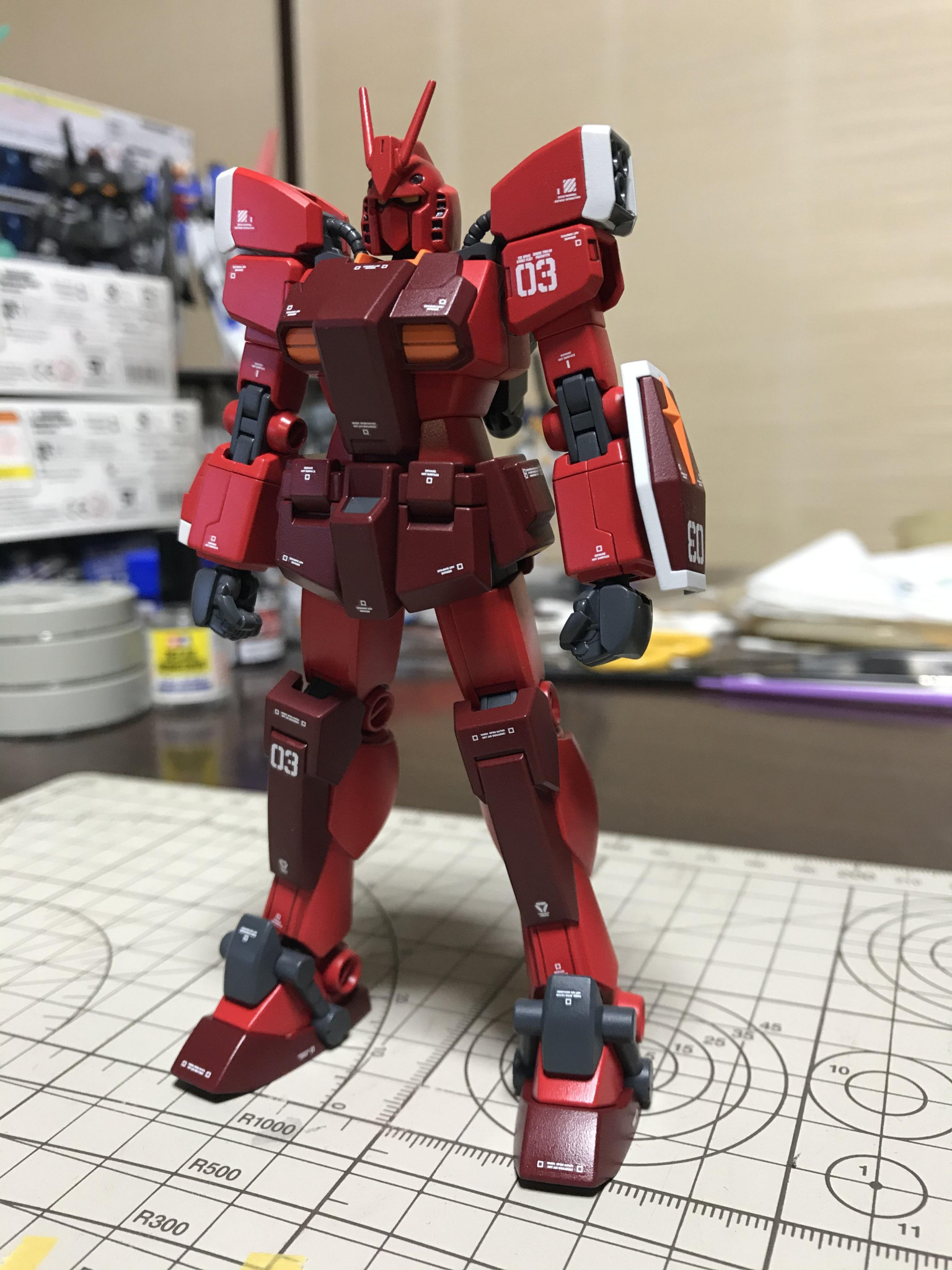 ガンダムアメイジングレッドウォーリア 銀兄さんのガンプラ作品 Gunsta ガンスタ